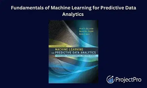 Machine learning for predictive data analytics pdf sale