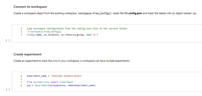 Connect to Azure ML Workspace Connect to Azure ML Workspace
